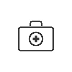 Obraz premium First aid icon design template vector isolated