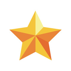 Obraz premium golden star sign