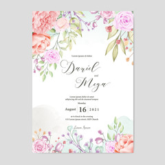 watercolor wedding floral frame multi purpose background