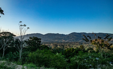 Fototapeta na wymiar Canyon del Sumidero, Chiapas Mountains, cities in the mountains