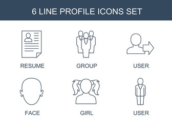 profile icons