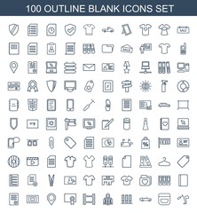 blank icons