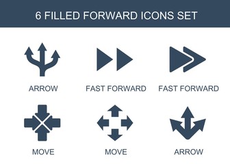 forward icons