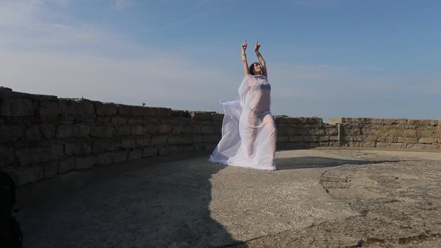 white, washing, bikinis, on the roof, cloth, beautiful, stone, long, wind laundry, woman, clouds, girl, sky, happy, asian, wind, beauty, castle, estonia, female, holding, lifestyle, lady, summer , bac
