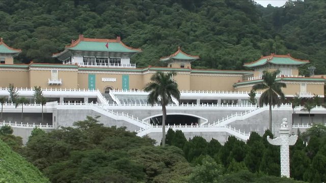 View Of National Palace Museum In Taipei Taiwan