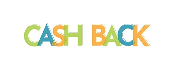 Cash Back word concept
