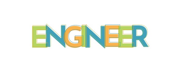 Engineer word concept