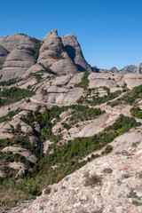 Montserrat monastery in Catalonia
