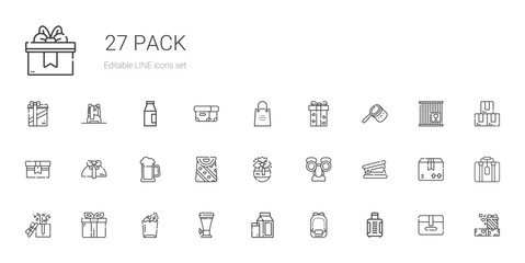 Fototapeta na wymiar pack icons set