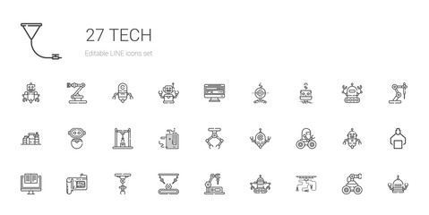 tech icons set
