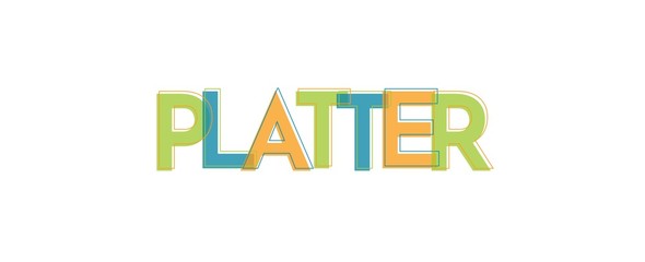 Platter word concept