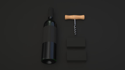 Wine or sommelier branding template - 250361902