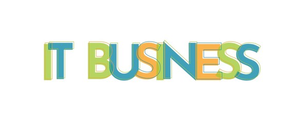 IT Business word concept