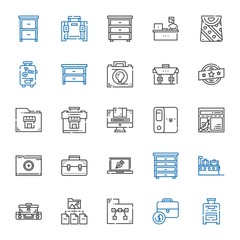 portfolio icons set