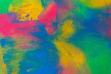 Multi-colored plaster.The texture of the wall. Background 