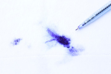 dirty stain on cloth for cleaning 