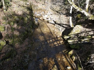 Bärenschützklamm Prügelweg im Winter