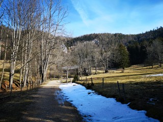 Wandern im Winter