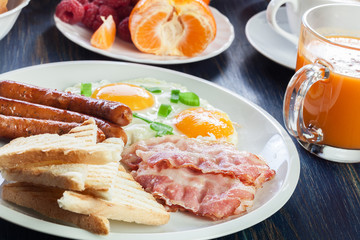 Fresh english breakfast