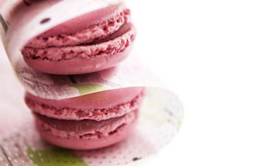 macaron fruits rouge