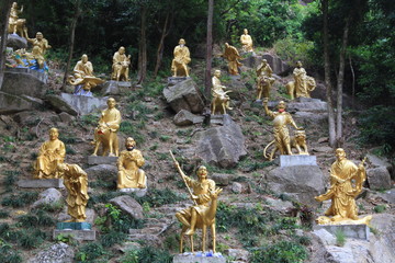 Ten Thousand Buddhas Monastery in Sha Tin