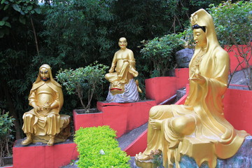 Ten Thousand Buddhas Monastery in Sha Tin