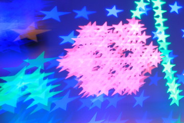 the Abstract back ground, lights, at Christmas 2010