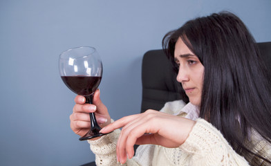 woman and alcohol