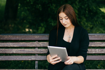 Fototapeta premium Woman using smart phone mobile