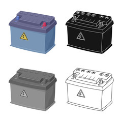 Vector design of electricity and electric icon. Set of electricity and energy stock symbol for web.