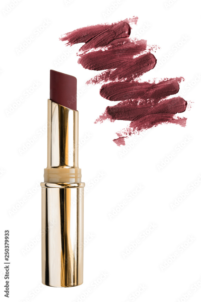 Poster Brown lipstick isolated