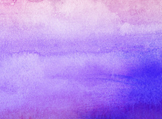 Sky watercolor concept for artistic background or texture