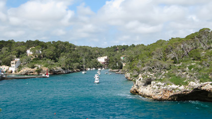 Harbour at Cala Figuera, Mallorca, Baleares, Spain