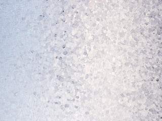 Silver winter background with frost pattern