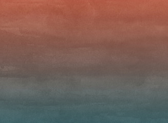 Gradient watercolor for artisan concept background or texture