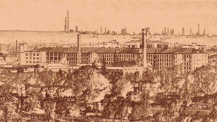 Old brick factory