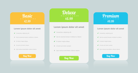 Vector Package Option Graphic Element