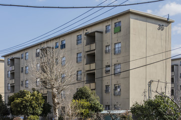 Suburban Apartment of Japan