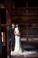 Beautiful romantic wedding in Alhambra