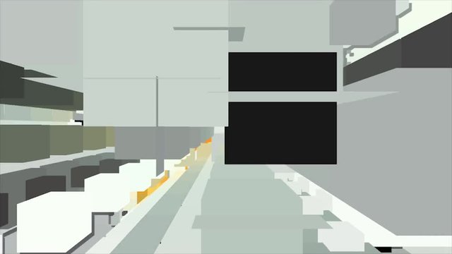 random 3d blocks abstract background
