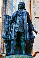 Leipzig, Bach-Denkmal