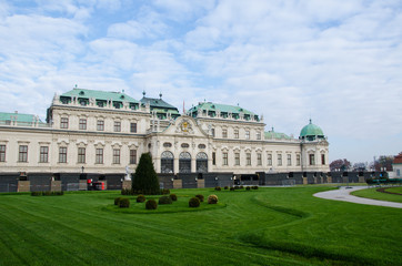 Fototapeta na wymiar Castello Belvedere - Austria - Vienna