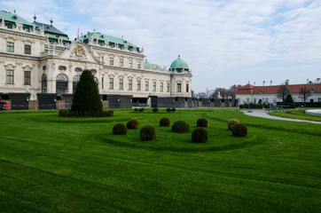 Fototapeta na wymiar Castello Belvedere - Austria - Vienna