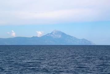 Mount Athos in Greece