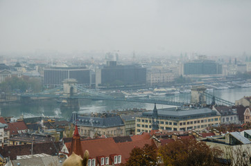 Fototapeta na wymiar Panorama - Budapest