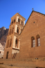 Fototapeta premium St Catherines Monastery in Egypt