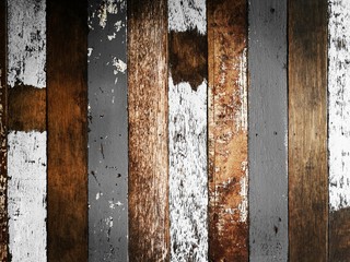 Full frame shot of rustic wood timber background, top view.