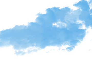 blue watercolor splash background