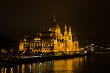 Obraz premium Panorama - Budapest