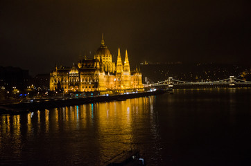 Fototapeta na wymiar Budapest - Parlamento